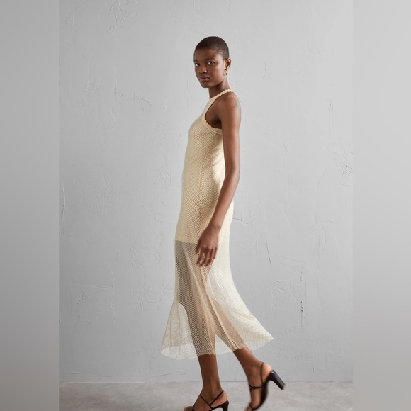 NWT Sandro Hollywood Mesh Dress—Missing slip & some crystals - Picture 5 of 5